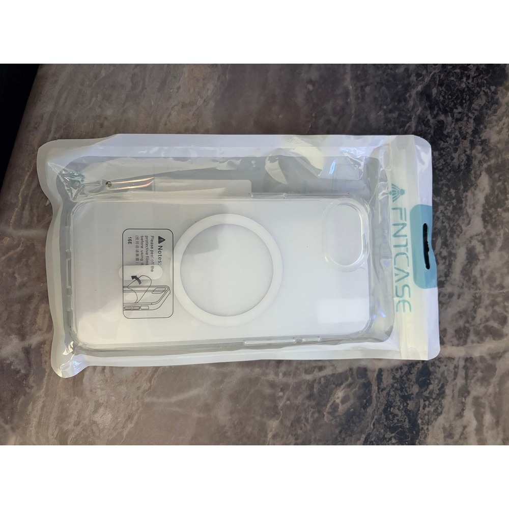 FNTCASE Clear Magnetic Phone Case MagSafe Compatible Shockproof Cover NEW